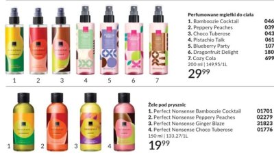 Mgiełka perfumowana do ciała Pistachio Talk promocja w AVON