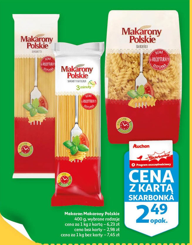 Makaron spaghetti niteczka Makarony polskie promocja