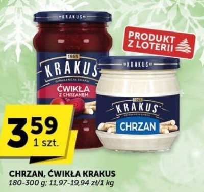Ćwikła Krakus promocja w Groszek