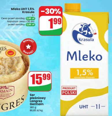 Ser pleśniowy Langres Germain promocja w Dino