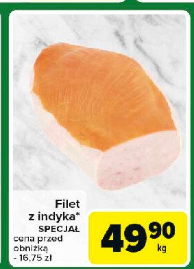 Filet z indyka SPECJAŁ promocja w Carrefour Express