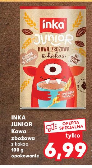 Kawa zbo偶owa z kakao Inka junior promocja