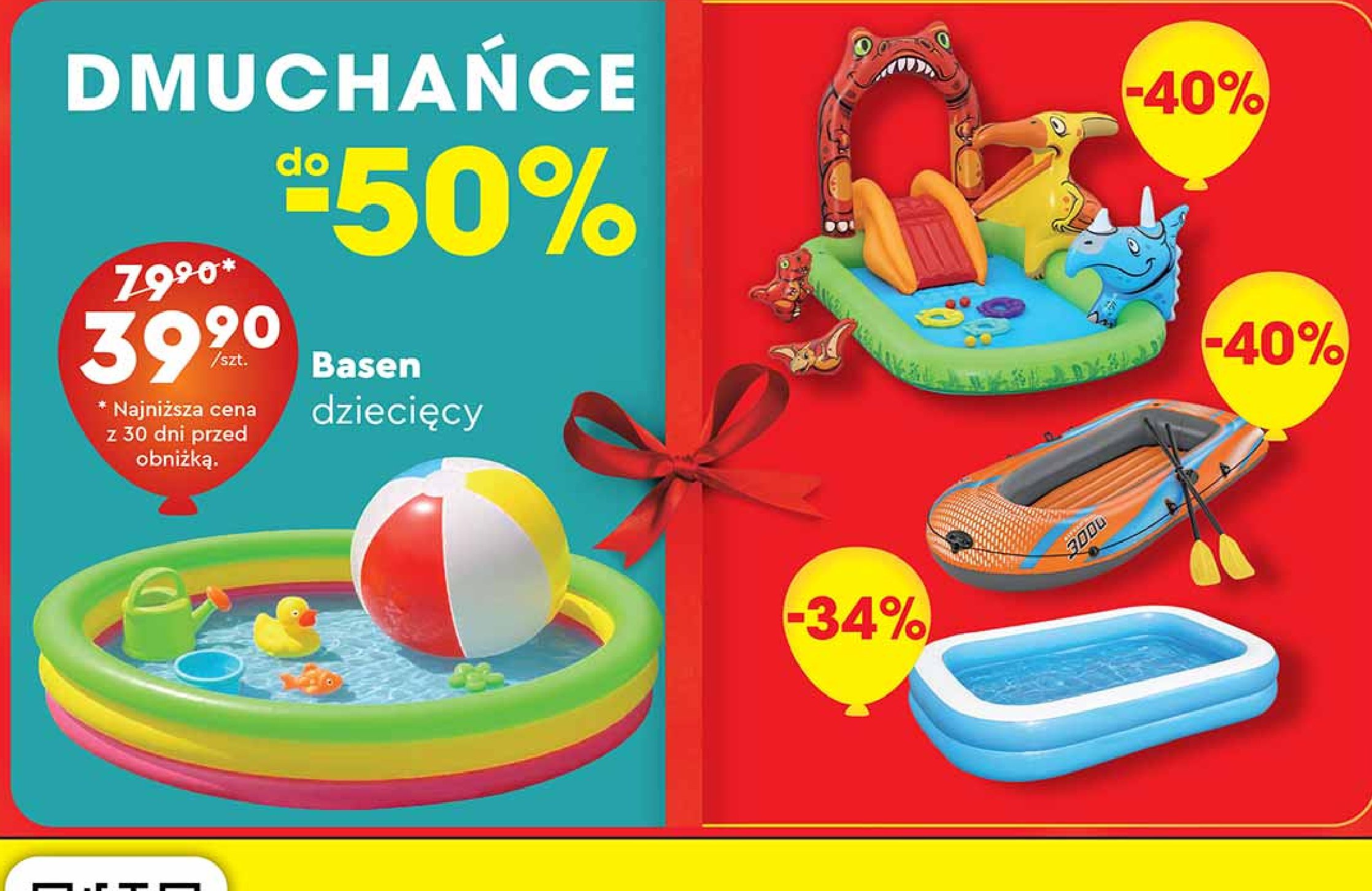 Basen dziecięcy promocja