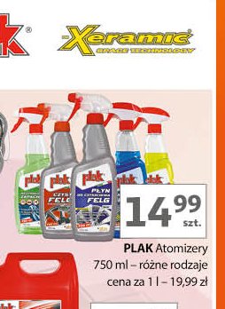 Spray do czyszczenia felg Plak promocja