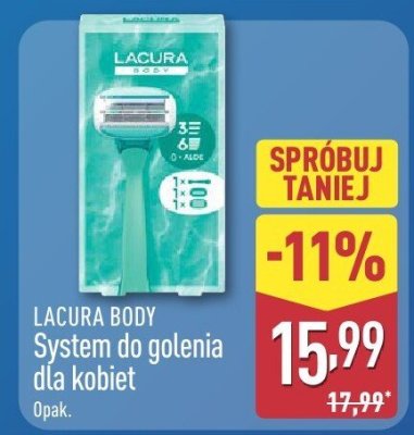 System do golenia dla kobiet Lacura Body promocja w Aldi
