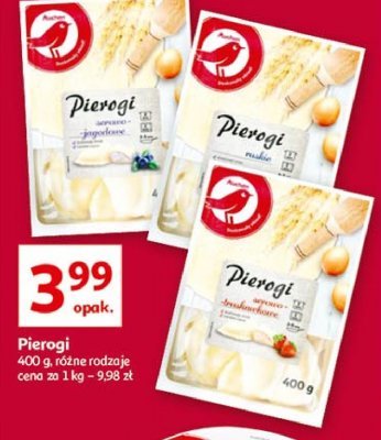 Pierogi ruskie Auchan promocja