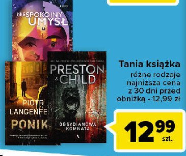 Preston & child - obsydianowa komnata promocja