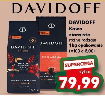 Kawa ziarnista różne rodzaje promocja w Kaufland
