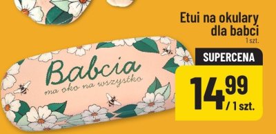 Etui na okulary dla babci 1 szt. promocja w POLOmarket