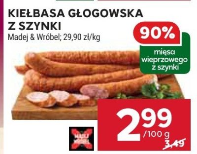 Kiełbasa promocja w Stokrotka