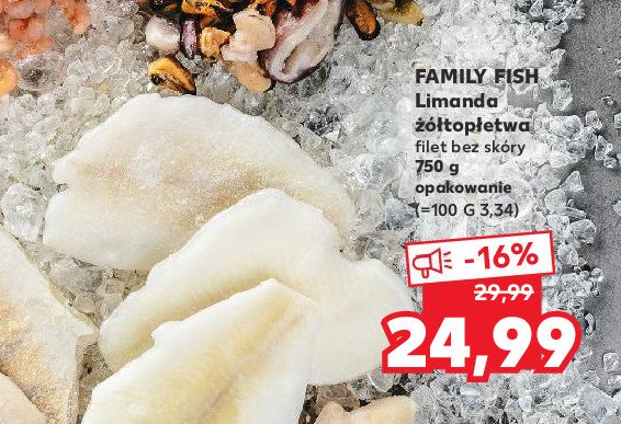 Limanda filet Family fish promocja