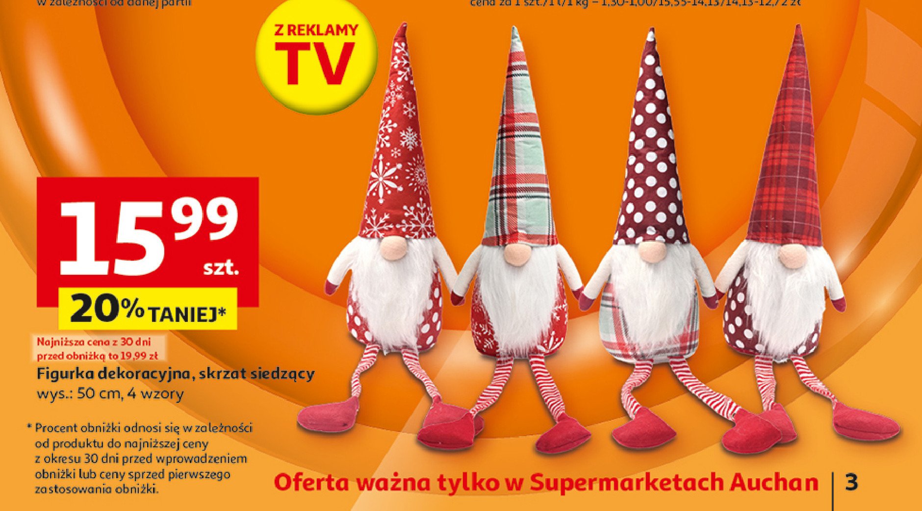 Skrzat siedzący 50 cm promocja