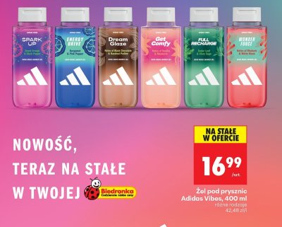 Żel pod prysznic Adidas Energy Drive promocja w Biedronka