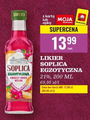 Likier Soplica Egzotyczna melon promocja