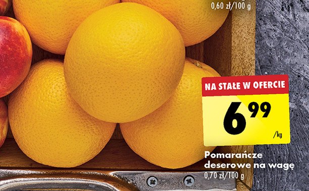 Pomarańcze deserowe promocja w Biedronka