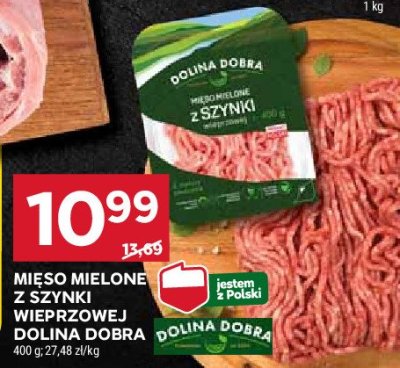 Mięso mielone z szynki wieprzowej Dolina dobra promocja