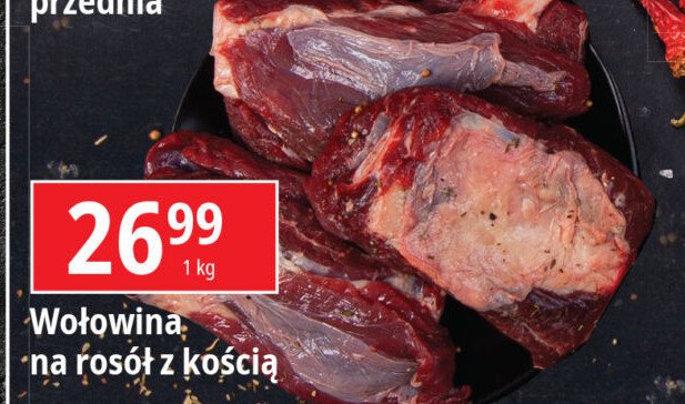 Wołowina na rosół promocja w Leclerc