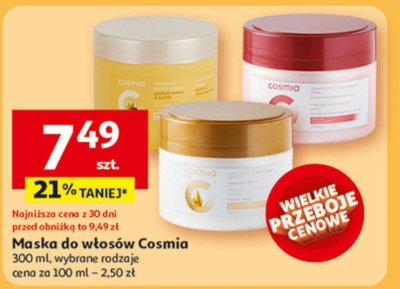 Maska do w艂os贸w manoi oil&shea butter Cosmia promocja