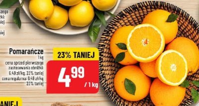 Pomarańcze POLOmarket promocja w POLOmarket