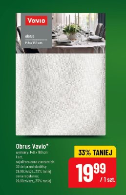 Obrus Vavio promocja w POLOmarket