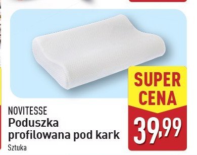 Poduszka profilowana pod kark Novitesse promocja w Aldi