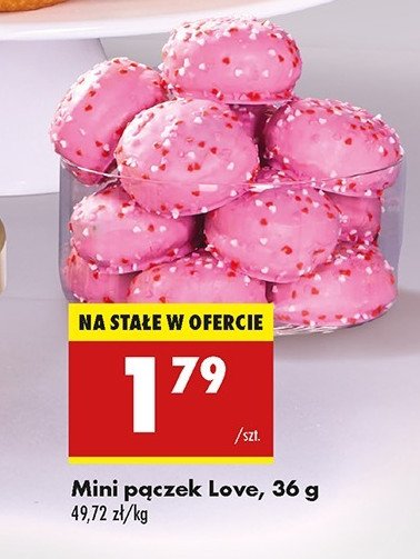 Pączek mini love promocja