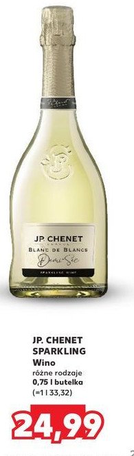 Wino J.P. CHENET BLANC promocja w Kaufland