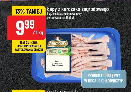 Łapy z kurczaka zagrodowego Drosed promocja