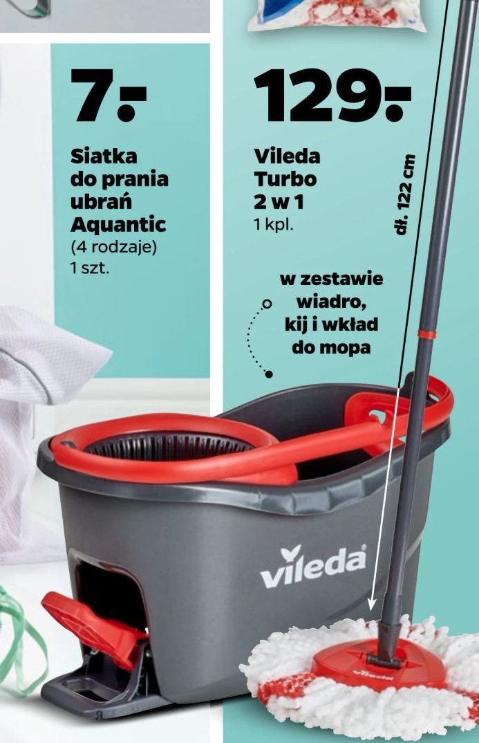 Mop ultramax turbo 2w1 Vileda promocja