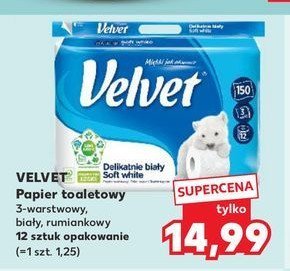 Papier toaletowy rumianek & aloes Velvet promocja