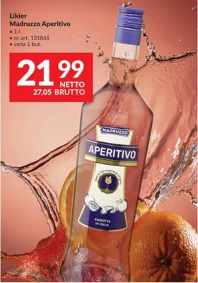 Likier promocja w Makro