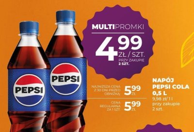 Napój Pepsi Cola 0,5 L promocja w Duży Ben