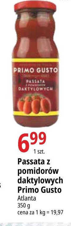 Passata z pomidorów daktylowych Primo gusto promocja