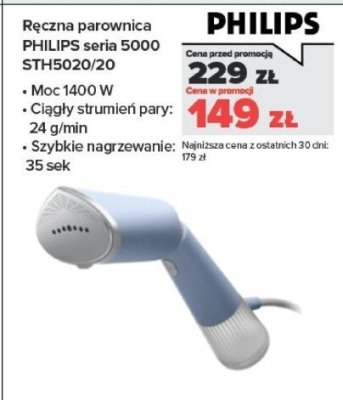 Ręczna parownica seria 5000 STH5020/20 promocja w NEONET