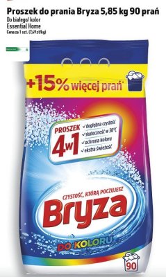 Proszek do prania Bryza 5,85 kg 90 prań promocja w TOPAZ