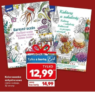 Kolorowanka antystresowa promocja w Kaufland