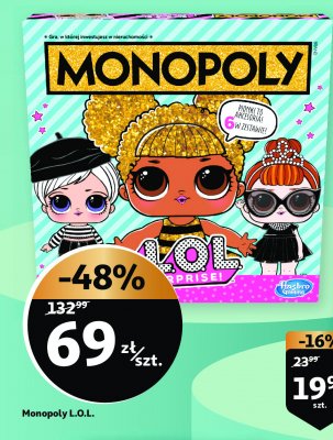 Gra monopoly lol surprise! Hasbro promocja