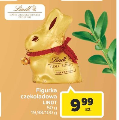 Gold bunny Lindt promocja