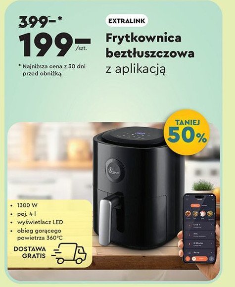 Frytkownica sj-400 Extralink promocja