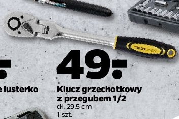 Klucz teleskopowy z grzechotką 1/2" Techliner promocja w Netto