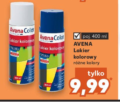 Lakier renowacyjny niebieski Avena color promocja