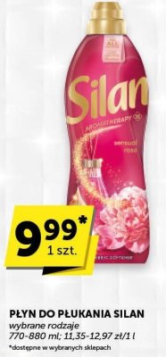 Płyn do płukania Silan wybrane rodzaje promocja w ABC