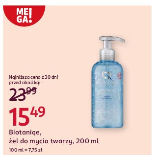 Żel oczyszczający do twarzy Biotaniqe pro-aqua promocja w Rossmann