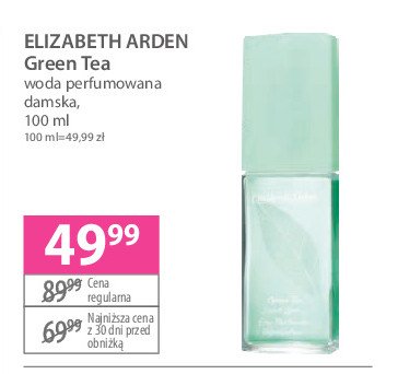 Woda toaletowa green tea Elizabeth arden green tea promocja