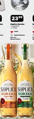 Napój alkoholowy Soplica Gorzka oryginalna  promocja w Netto