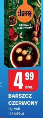 Barszcz czerwony Jemy Jemy promocja w Chorten