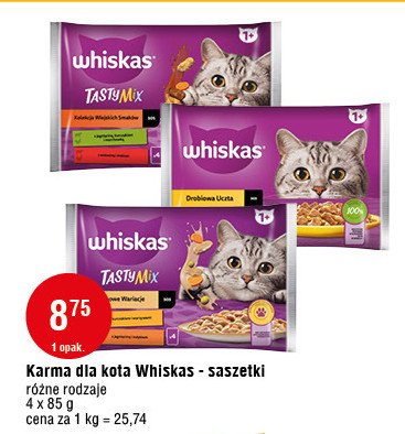 Karma dla kota kolekcja wiejskich smaków Whiskas tasty mix promocja