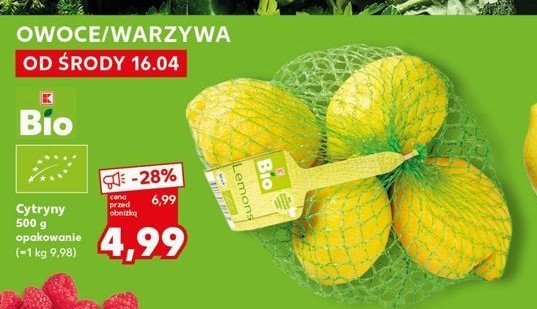 Cytryny K-classic bio promocja