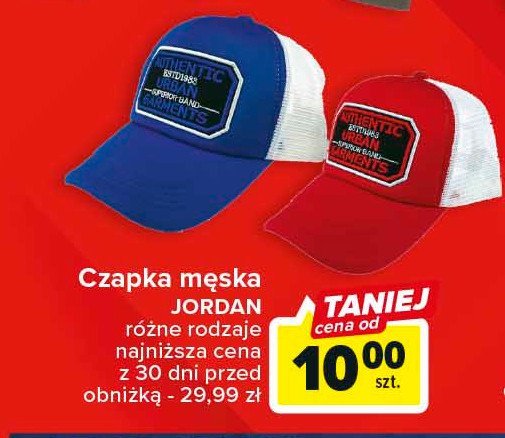 Czapka męska jordan promocja