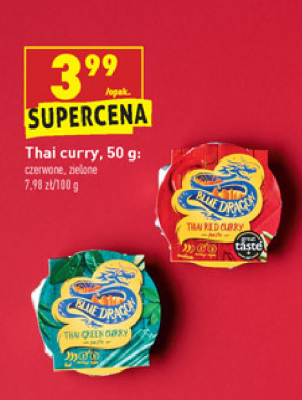 Thai curry zielone promocja